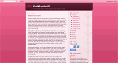 Desktop Screenshot of kirsikkasalaatti.blogspot.com