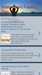 Mobile Screenshot of intermittentfastingdietreview.blogspot.com