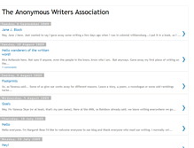 Tablet Screenshot of anon-writers.blogspot.com