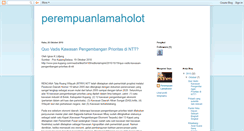 Desktop Screenshot of perempuanlamaholot.blogspot.com