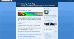 Desktop Screenshot of mastering-media.blogspot.com