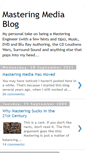 Mobile Screenshot of mastering-media.blogspot.com