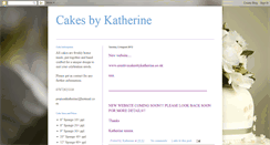 Desktop Screenshot of katcakesbykatherine.blogspot.com