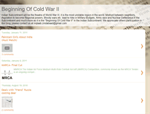 Tablet Screenshot of beginningofcoldwar.blogspot.com