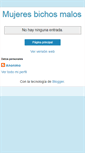Mobile Screenshot of mujeresdeotroplaneta.blogspot.com
