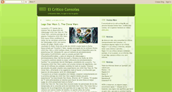 Desktop Screenshot of elcritico-consolas.blogspot.com