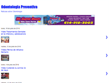 Tablet Screenshot of odontologia-preventiva.blogspot.com