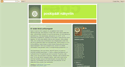 Desktop Screenshot of poskipaatnakyviin.blogspot.com