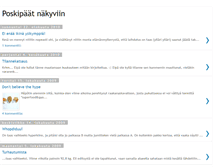 Tablet Screenshot of poskipaatnakyviin.blogspot.com