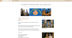 Desktop Screenshot of caminomozarabemalaga.blogspot.com