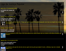 Tablet Screenshot of ligadajusticapopular.blogspot.com