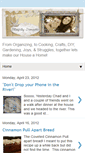 Mobile Screenshot of myblissfullydomestichome.blogspot.com
