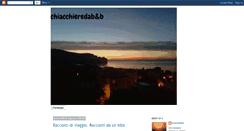 Desktop Screenshot of ilvecchioeilmare-bnb.blogspot.com