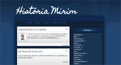 Desktop Screenshot of historiamirim.blogspot.com