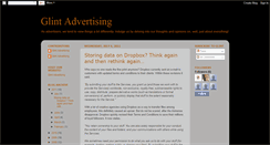 Desktop Screenshot of glintadvertising.blogspot.com