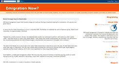 Desktop Screenshot of emigration-now.blogspot.com