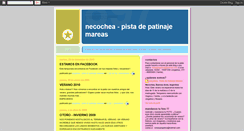Desktop Screenshot of pistadepatinajenecochea.blogspot.com