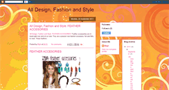 Desktop Screenshot of designfashionandstyle.blogspot.com