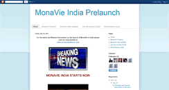 Desktop Screenshot of monavieindianow.blogspot.com