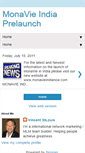 Mobile Screenshot of monavieindianow.blogspot.com