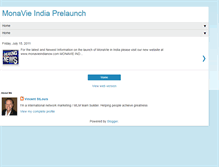 Tablet Screenshot of monavieindianow.blogspot.com