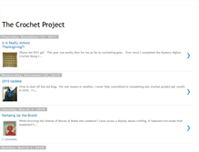 Tablet Screenshot of crochetproject.blogspot.com
