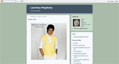 Desktop Screenshot of laciviouspolyphony.blogspot.com