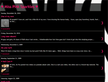 Tablet Screenshot of misspinksparkles.blogspot.com