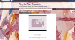 Desktop Screenshot of blogstudioellenfrassetto.blogspot.com