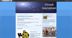 Desktop Screenshot of oinakizarretan.blogspot.com