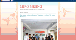 Desktop Screenshot of miromising.blogspot.com