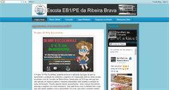 Desktop Screenshot of escolaeb1perbrava.blogspot.com