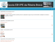 Tablet Screenshot of escolaeb1perbrava.blogspot.com