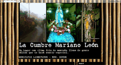 Desktop Screenshot of lacumbremariano.blogspot.com