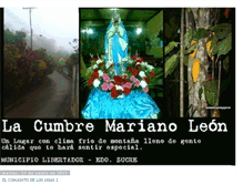 Tablet Screenshot of lacumbremariano.blogspot.com