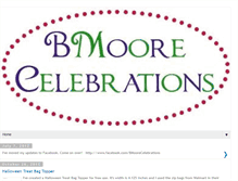 Tablet Screenshot of bmoorecelebrations.blogspot.com