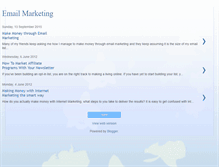 Tablet Screenshot of emailmarketingtecniques.blogspot.com