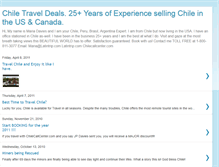 Tablet Screenshot of chile-travel-deals.blogspot.com