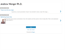 Tablet Screenshot of drwenger.blogspot.com
