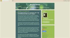 Desktop Screenshot of mirandatimmer.blogspot.com
