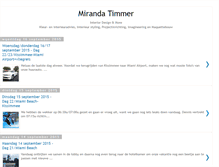Tablet Screenshot of mirandatimmer.blogspot.com