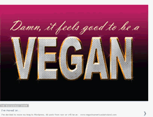 Tablet Screenshot of damnitfeelsgoodtobeavegan.blogspot.com