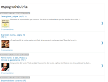 Tablet Screenshot of espagnol-dut-tc.blogspot.com
