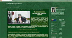 Desktop Screenshot of gilbertomarquesbruno.blogspot.com