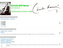 Tablet Screenshot of darwin200news.blogspot.com