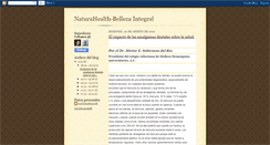 Desktop Screenshot of naturahealth-bellezaintegral.blogspot.com