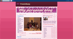 Desktop Screenshot of franziska93.blogspot.com