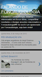 Mobile Screenshot of falandodefonoaudiologia.blogspot.com