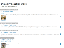 Tablet Screenshot of brilliantlybeautifulevents.blogspot.com