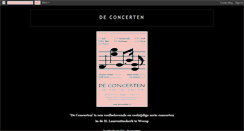 Desktop Screenshot of deconcerten.blogspot.com